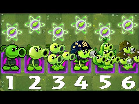 Ranking of All Peashooter Power Up - Who Will Win - PvZ 2 Tournament