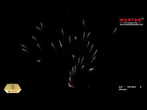 Hot Sale 0.8" 195 Shot Z Whistle Cake Fireworks For Celebration