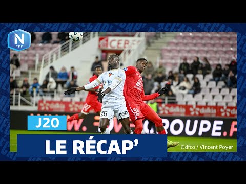 Le Récap' de la J20 I National FFF 2024-2025