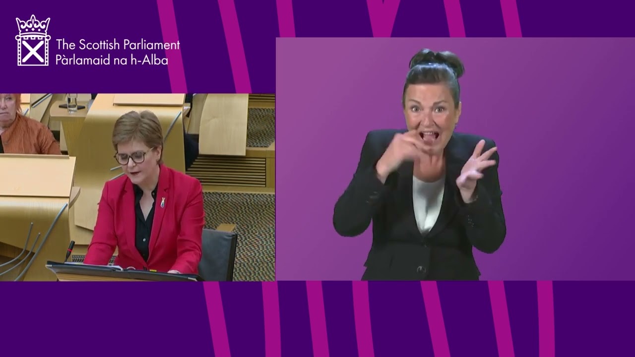 First Minister's Questions (BSL) - 30 June 2022