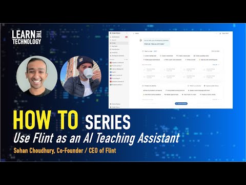 How To: Use Flint as an AI Teaching Assistant