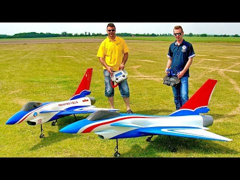 2X CHENGDU J-10 RC VECTOR THRUST TURBINE MODEL JET FROM CARF CHINA AIR FORCE FLIGHT DEMONSTRATION