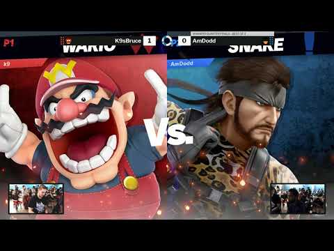 Sink or Swim 118 Winners Quarter Finals - K9sBruce (Wario, Wolf) vs AmDodd (Snake)