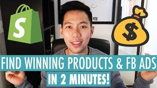 INSANE METHOD To Find ALL Winning Dropshipping Products & Facebook Ads in 2 MINUTES!