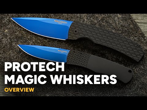 Protech Magic Whiskers - BR-1 & Magic 2 Hidden Opening Automatic Knives - Overview