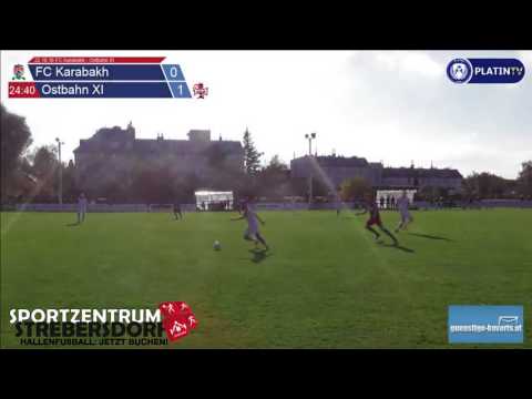 22.10.16 FC Karabakh - Ostbahn XI - 1:1  (1. Halbzeit / 24:50) am 22.10.2016 14:55