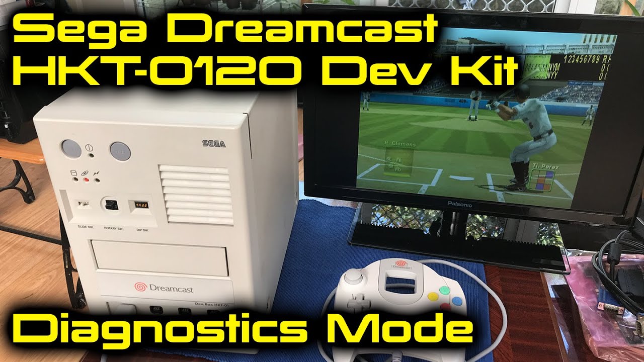 Sega Dreamcast HKT-0120 Development Kit Diagnostics Mode