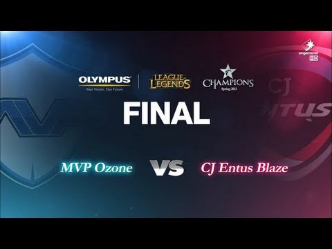 OGN Champions Spring Finals 2013 MVP Ozone vs CJ Entus Blaze Game 3