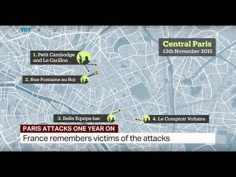Paris attacks one year on - Part 1