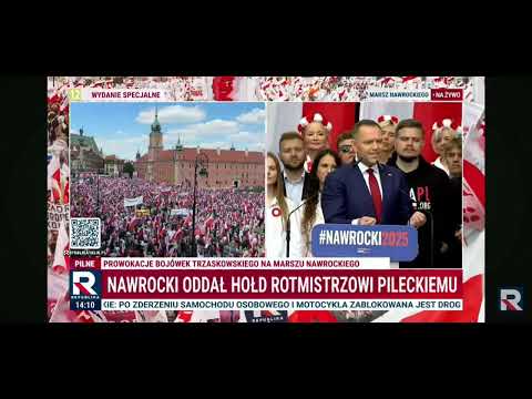🔥 Fragment przemówienia dr. Karola Nawrockiego na marszu w rocznicę śmierci Rotmistrza Pileckiego