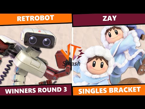 VT Apr Monthly: Winners Round 3 - Retrobot (R.O.B.) Vs Zay (Ice Climbers) SSBU Singles