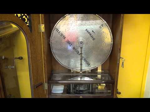 Antique Polyphon: Music Box playing "Roses from the South"