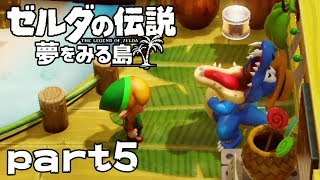 【楽しく実況！】~緑の勇者の漂流記~ ゼルダの伝説 夢をみる島【part5】