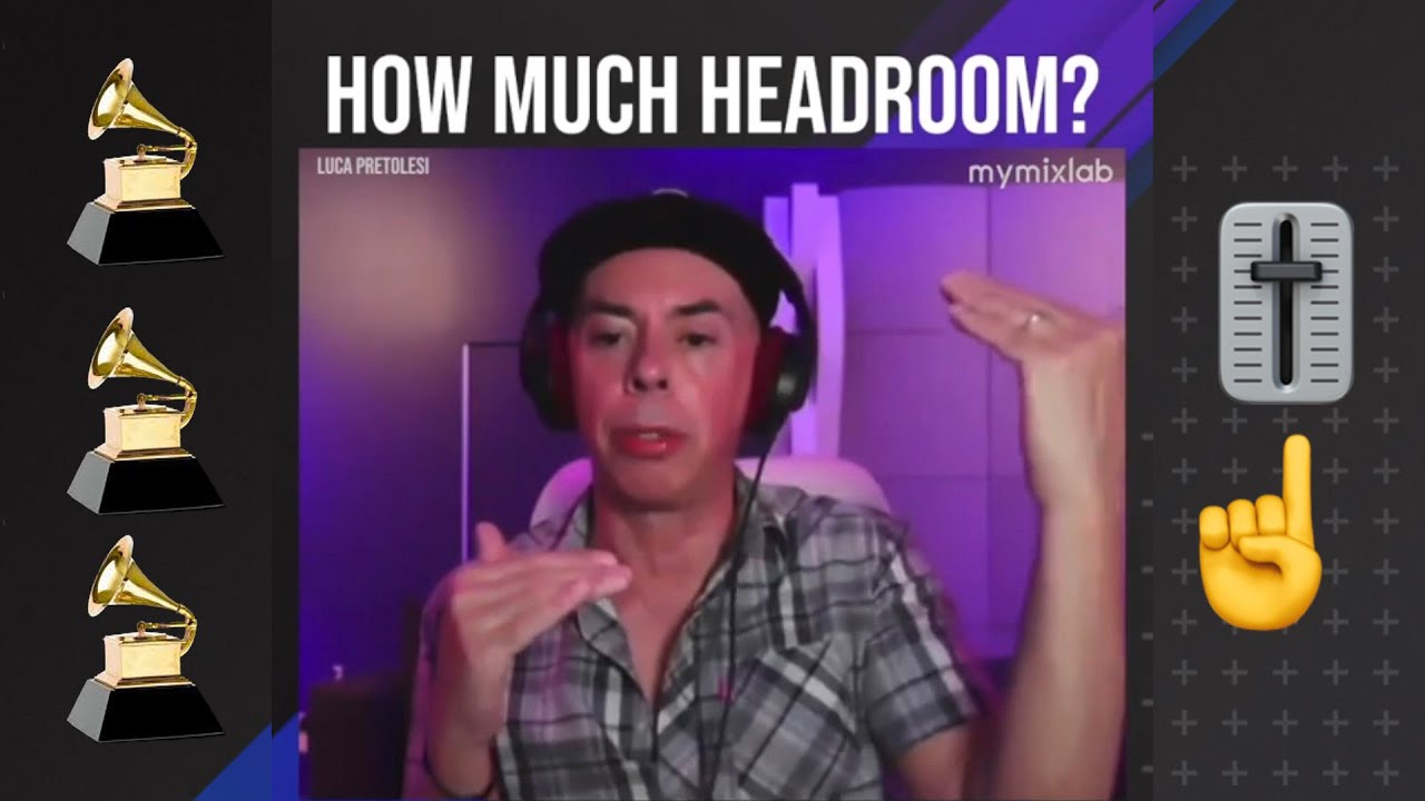 Luca Pretolesi Explains Headroom In Mixing / Mastering