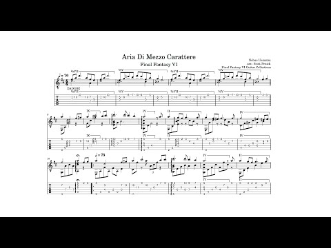 10. Aria Di Mezzo Carattere [Final Fantasy VI Guitar Collections]