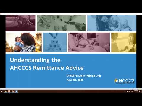 Part of a video titled How to Read the Remittance Advice - YouTube