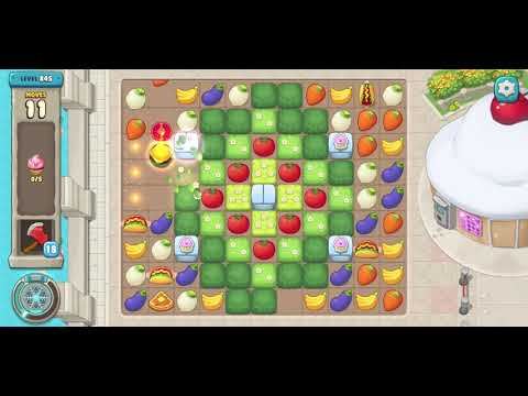 We Bare Bears Match3 Repairs Level 845 - No Boosters