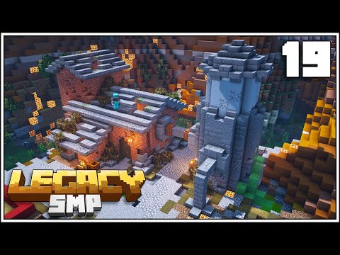 EPIC WASTELAND TOWN BUILD!! Minecraft 1.15 SMP