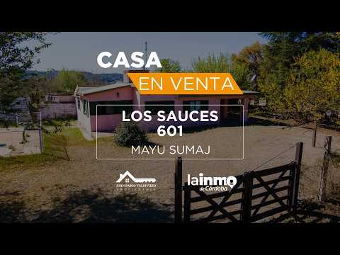 Casa de verano a la venta - Mayu Sumaj