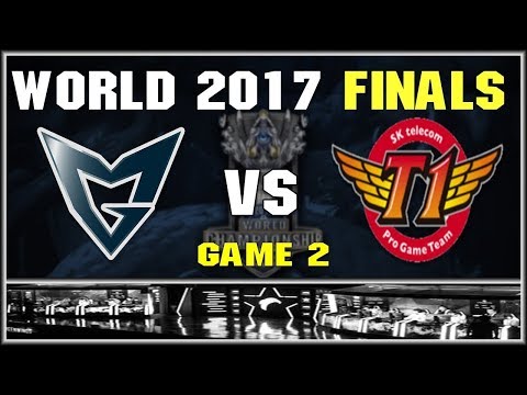 SSG vs. SKT - GAME 2 | 2017 World Finals | Samsung Galaxy vs SK Telecom T1