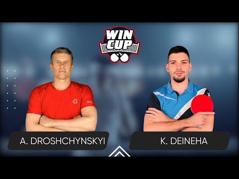 18:15 Andrii Droshchynskyi - Kyrylo Deineha West 4 WIN CUP 22.06.2024 | Table Tennis WINCUP