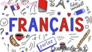 How I feel about French