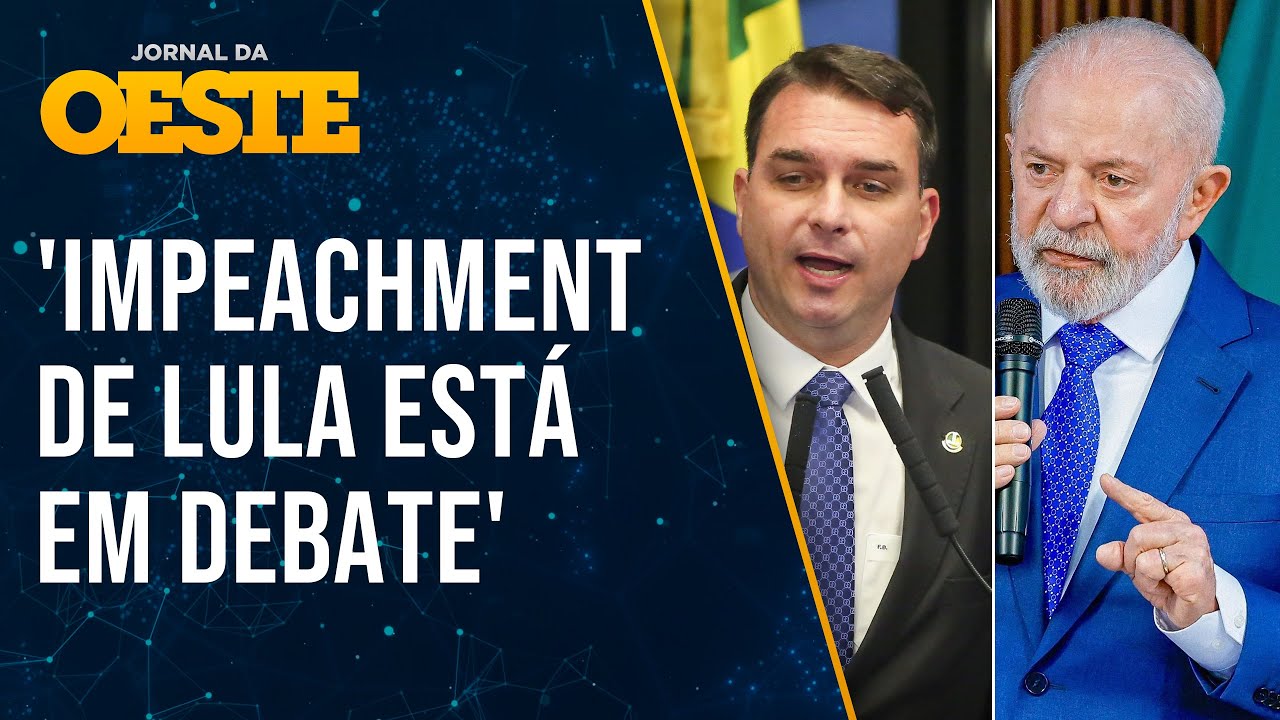 EXCLUSIVO: 'Impeachment de Lula é uma questão de tempo', revela Flávio Bolsonaro