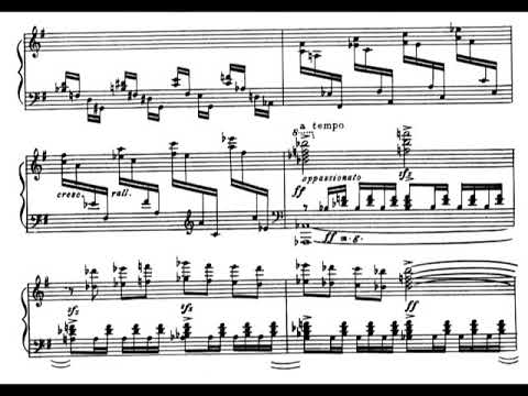 Heitor Villa-Lobos - Ibericarabe for Piano (1914) [Score-Video]