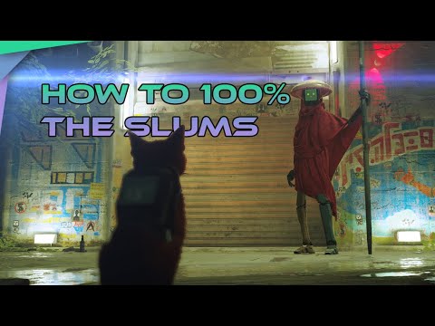 Stray - How to 100% the Slums (All memories, sheet music, cat badge and more)