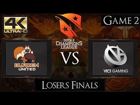 Dota 2 Burden United vs Vici Gaming | D2CL Season 5 [4k]