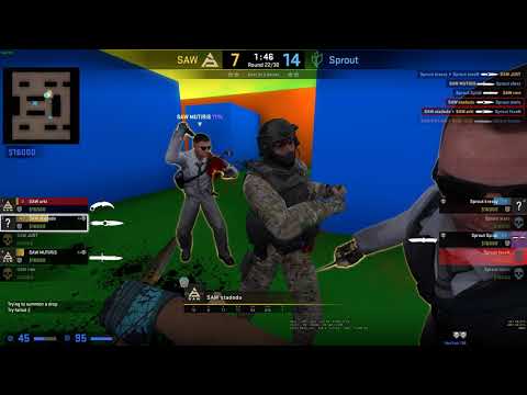 CS:GO BOTs - SAW stadodo vs Sprout