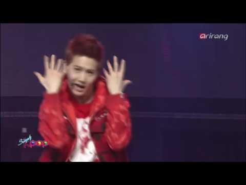 130618 심플리케이팝 EXO   늑대와미녀+다음무대소개+엔딩 Teresa ChMoore
