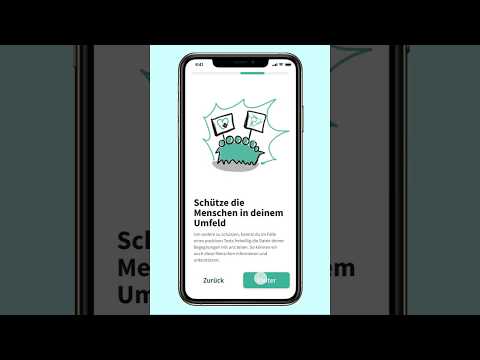 Remote Design Sprint: Video Walk-Through of Prototype for Corona-Tracing App