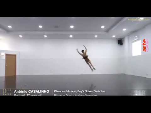 Antonio Casalinho, Prix de Lausanne Gold Medalist 2021 - Acteon Variation