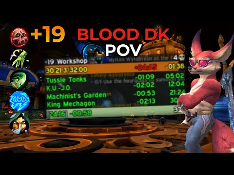 +19 Mechagon Workshop || BLOOD DK POV