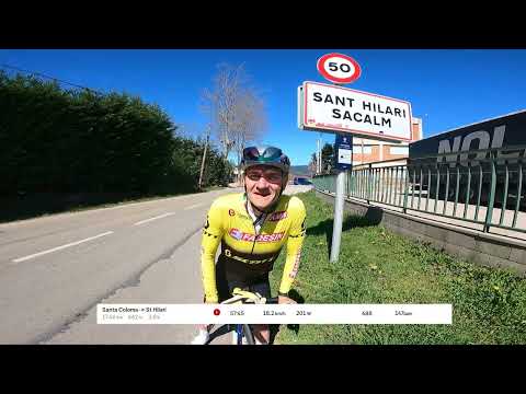 Cycling Heaven : Santa Coloma 17km Climb⛰️🚴‍♂️🔥
