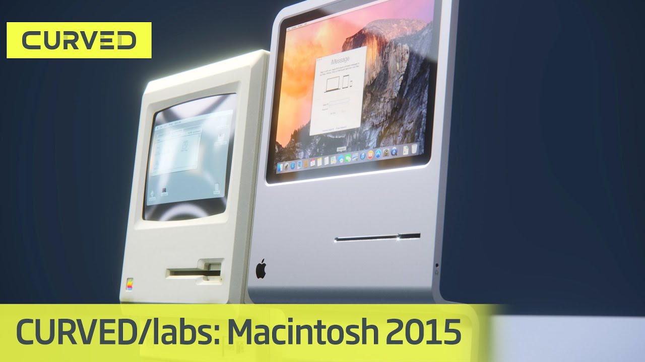 Curved Labs Macintosh 2015 concept computer