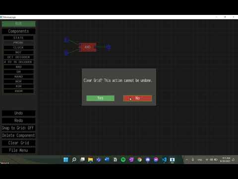 19. Minimalogic - a simple digital logic simulator made in C