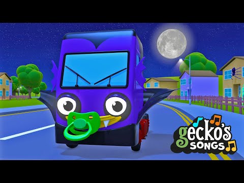 Baby Truck Watch Out... It's Halloween! | Nursery Rhymes & Kids Halloween Songs | Gecko's Garage