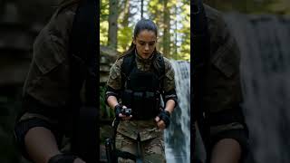 Secret hideout under the waterfall #shorts