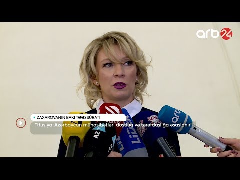"Rusiya-Azərbaycan münasibətləri dostluq və tərəfdaşlığa əsaslanır" (25.01.2020) - ARB 24 (Xəbərlər)