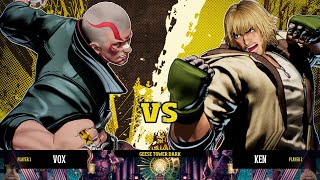 FATAL FURY City of the Wolves - Vox Reaper VS Ken Masters