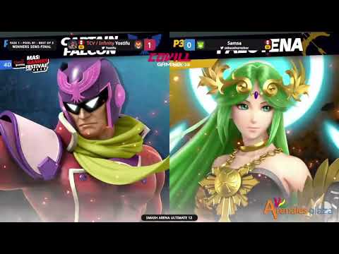 SAU12: Singles Pools - TCV|Infinity| Yostifu (Cap. Falcon) Vs. Samsa (Palutena)