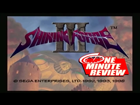 Shining force 3 - Sega Saturn - One minute review