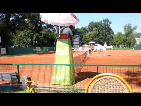Finala CNI U10 tenis, Cluj Napoca, iulie 2013, Mihnea Zaharia vs Vlad Breazu