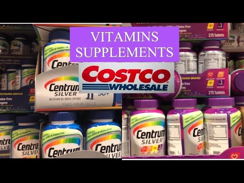 COSTCO VITAMINS AND SUPPLEMENTS JULY DEALS SHOP WITH ME