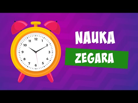 Nauka zegara dla dzieci ⌚ Zegar dla dzieci