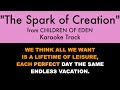 "The Spark of Creation" from Children of Eden - Karaoke Track with Lyrics on Screen