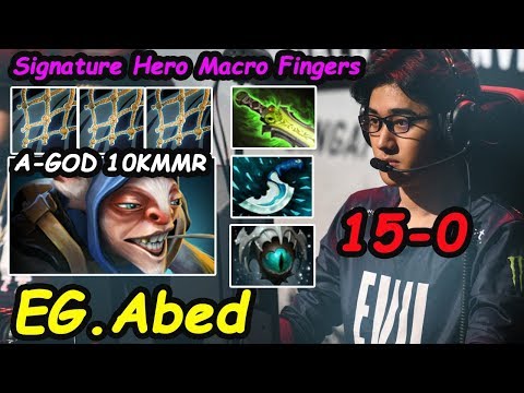 EG Abed [Meepo] A-GOD 10K MMR Signature Hero Macro Fingers 21 MIN GG Feat Fnatic Jabz Dota 2