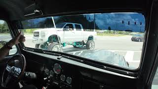 4.0-Powered 1955 Willys Pickup 5-Speed Test Drive
